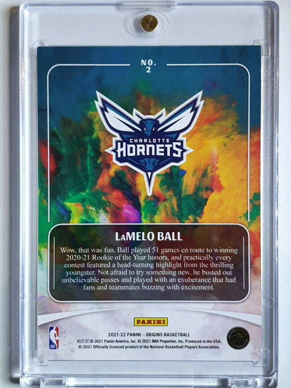 2021 Panini Origins LaMelo Ball #2 PINK /60 Edition - Ready to Grade