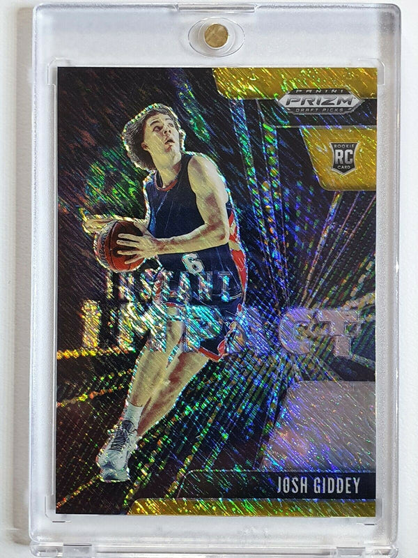 2021 Prizm Josh Giddey Rookie #19 GOLD SHIMMER /10 Draft Picks - Ready to Grade