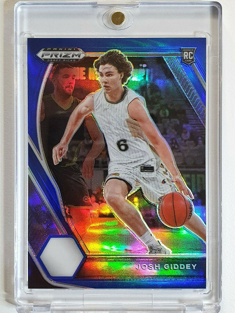 2021 Prizm Josh Giddey Rookie #17 BLUE HOLO /199 Draft Picks