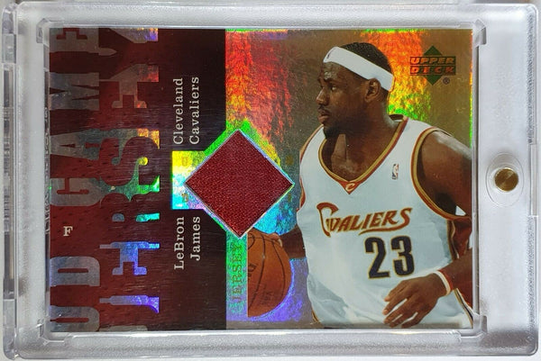 2006 Upper Deck Lebron James #PATCH Game Worn Jersey - Ready to Grade