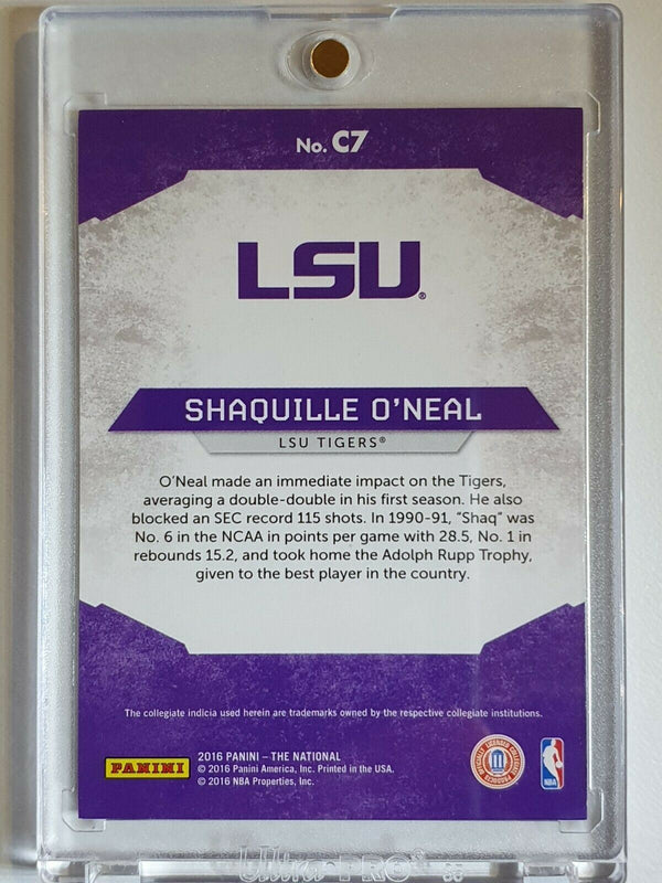 2016 Panini Shaquille O'Neal #C7 SONIC WEDGES Holo /99 - Ready to Grade