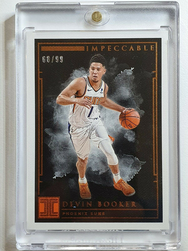 2018 Panini Impeccable Devin Booker #5 BRONZE /99 Edition - Ready to Grade