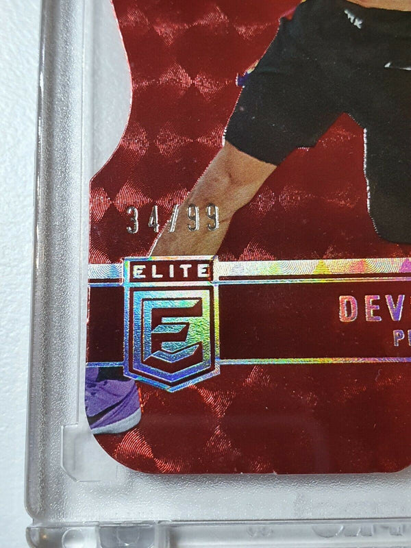 2021 Donruss Elite Devin Booker #162 RED /99 SP Die Cut - Ready to Grade