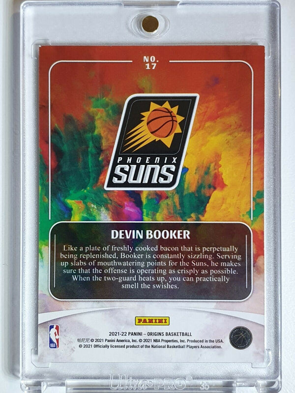 2021 Panini Origins Devin Booker #17 RED Edition - Ready to Grade