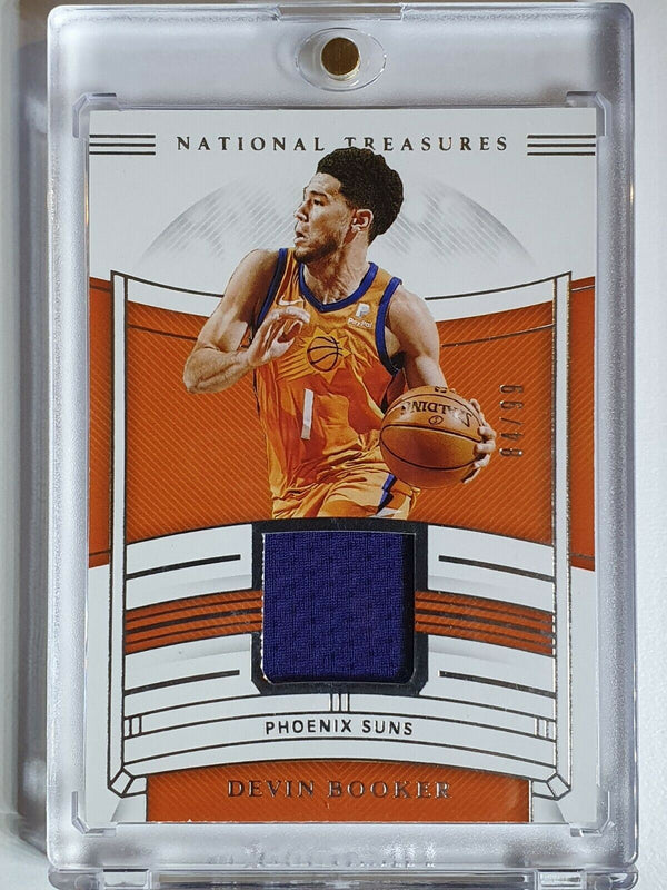 2019 National Treasures Devin Booker #PATCH Jersey Treasures /99 - Rare