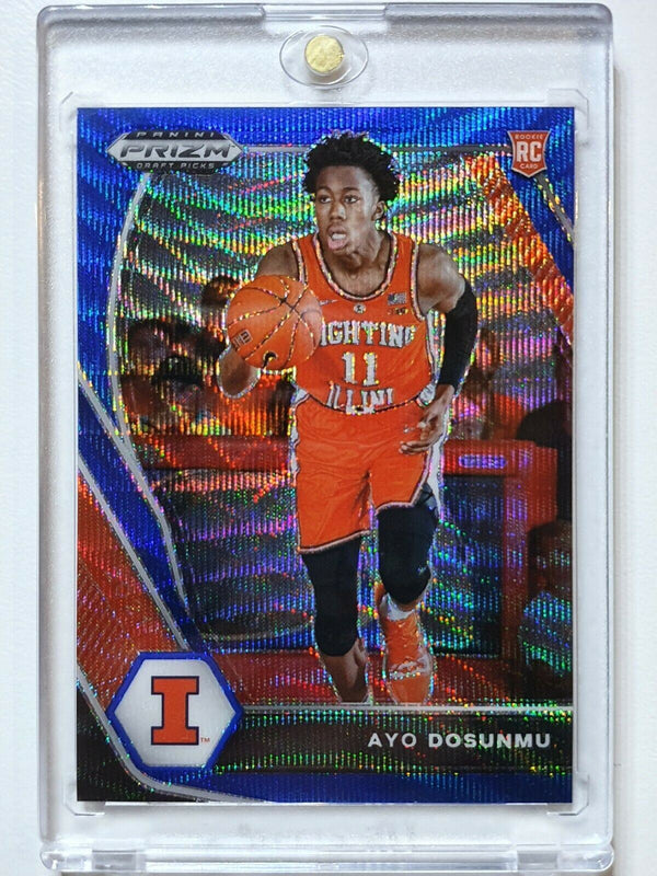 2021 Prizm Ayo Dosunmo Rookie #20 BLUE WAVE /249 Draft Picks - Ready to Grade