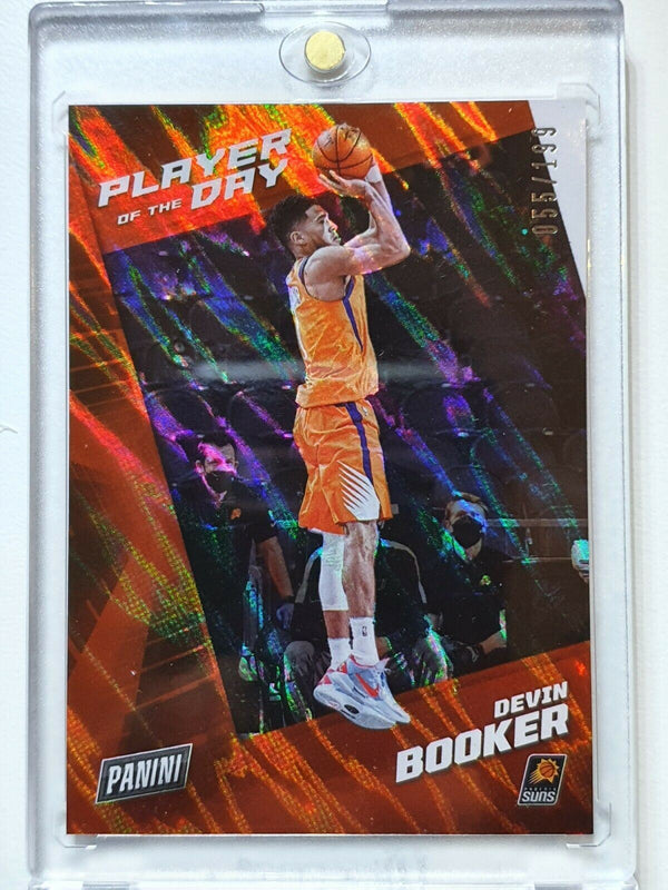 2021 Panini Devin Booker #40 MOON LAVA /199 Player of the Day - Ready to Grade