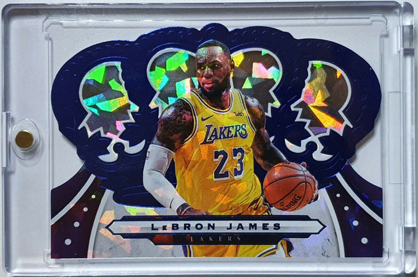 2019 Crown Royale LeBron James #68 CRYSTAL BLUE /99 - Rare