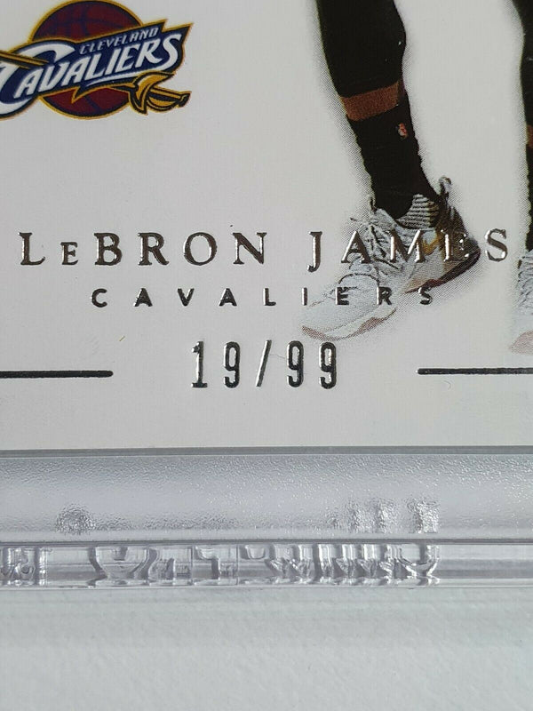 2016 National Treasures Lebron James #PATCH /99 Game Worn Jersey - Rare