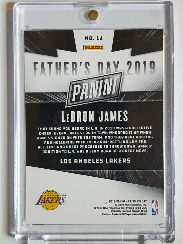 2019 Panini LeBron James #LJ COSMIC HOLO /199 - Ready to Grade