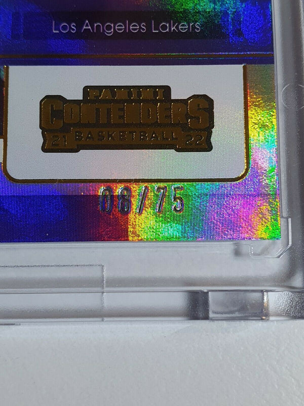 2021 Contenders LeBron James #62 CONFERENCE FINALS Ticket /75 - Ready to Grade