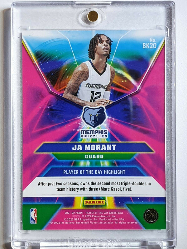 2021 Panini Ja Morant #BK20 COLOR MATRIX /99 Prizm SP - Ready to Grade