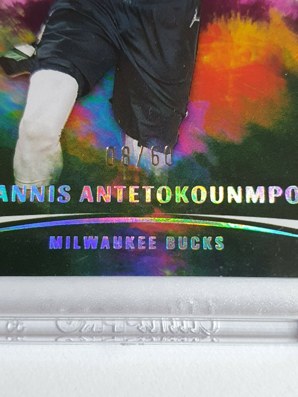 2021 Panini Origins Giannis Antetokounmpo #34 PINK CLOUD /60 - Ready to Grade