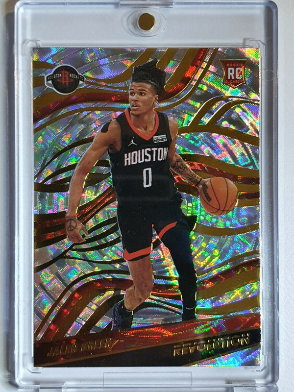 2021 Revolution Jalen Green Rookie #115 FRACTAL Prizm RC - Ready to Grade