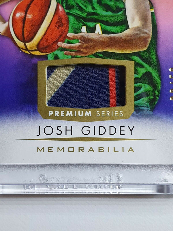 2021 Upper Deck Josh Giddey Rookie #PATCH PREMIUM /50 Jersey - Goodwin Champions