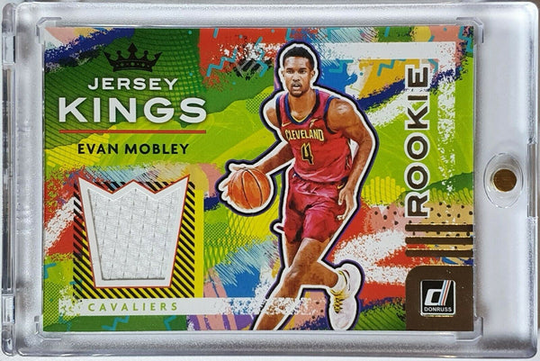 2021 Donruss Evan Mobley Rookie #PATCH Jersey Kings RC - Ready to Grade