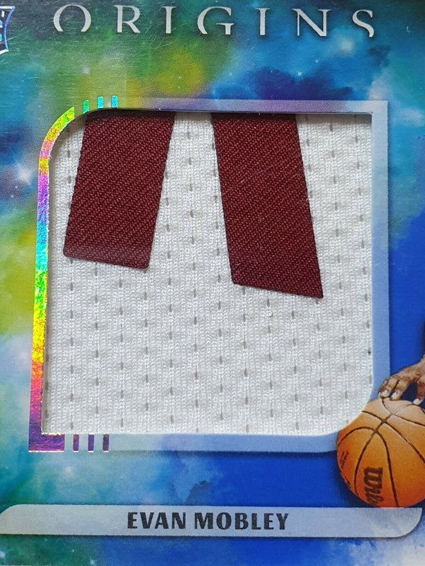 2021 Origins Evan Mobley Rookie #PATCH BLUE /35 Jumbo Jersey RC - Rare