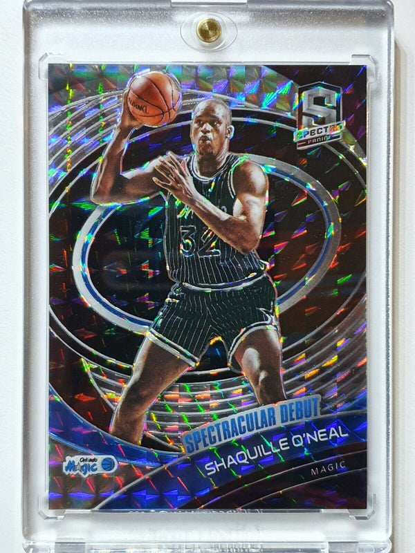 2020 Spectra Shaquille O'Neal #173 INTERSTELLAR Prizm /49 - Ready to Grade