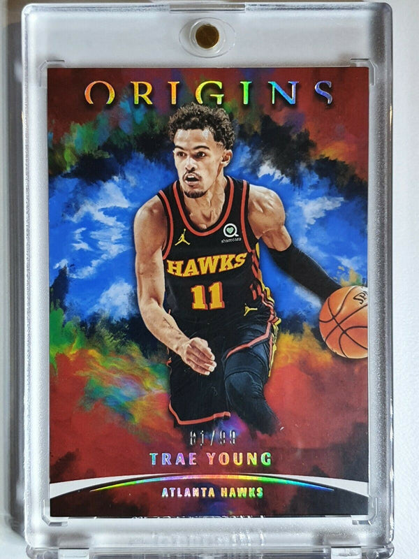2021 Panini Origins Trae Young #19 BLUE /99 Edition - Ready to Grade
