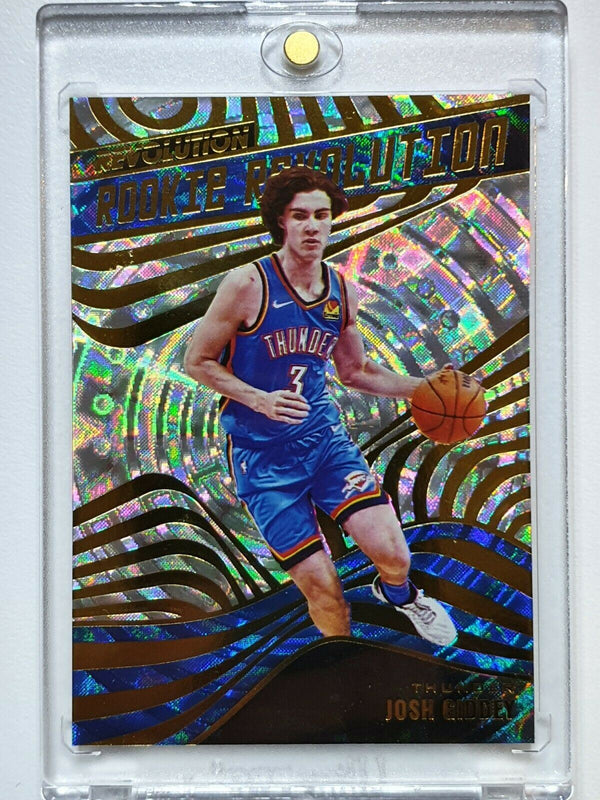 2021 Revolution Josh Giddey Rookie #13 FRACTAL Rookie Revolution RC - Rare