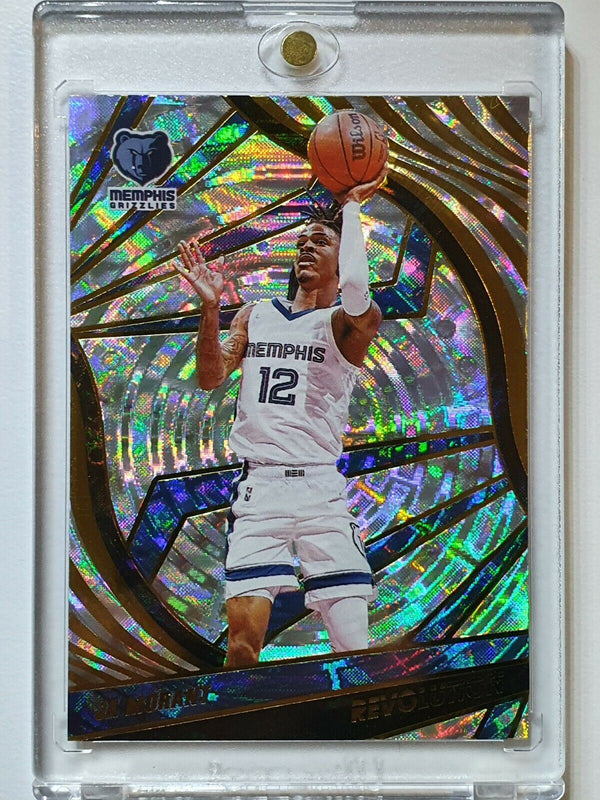 2021 Panini Revolution Ja Morant #91 FRACTAL Prizm - Ready to Grade