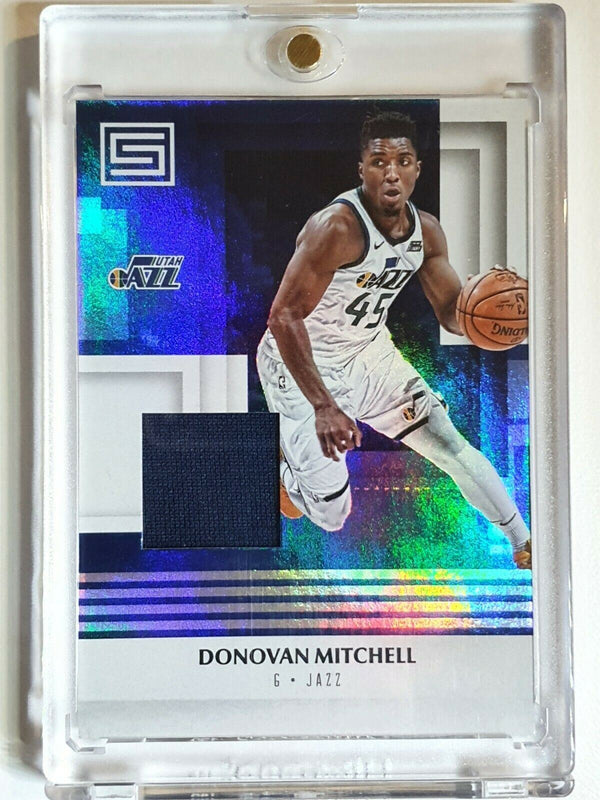 2017 Status Donovan Mitchell Rookie #PATCH Game Worn Jersey - Ready to Grade