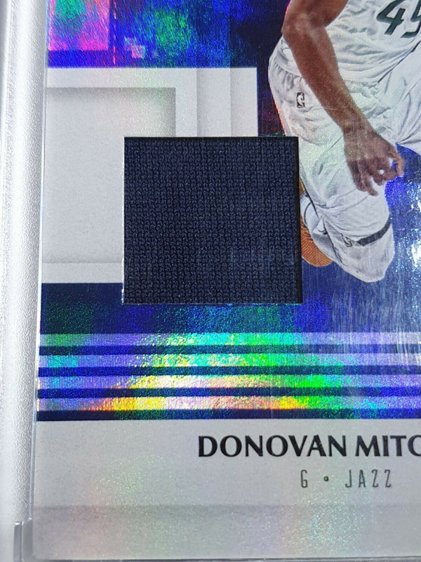 2017 Status Donovan Mitchell Rookie #PATCH Game Worn Jersey - Ready to Grade