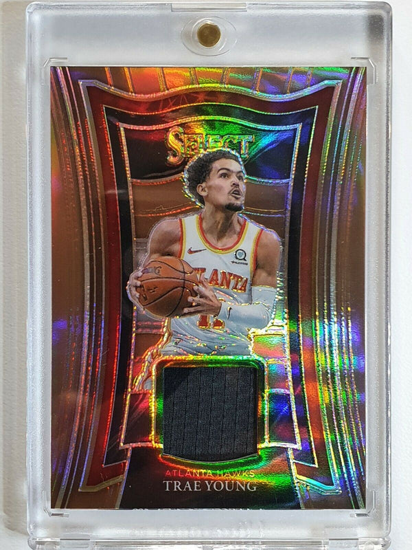 2020 Select Trae Young #Patch COPPER /49 Game Worn Jersey  - Ready to Grade