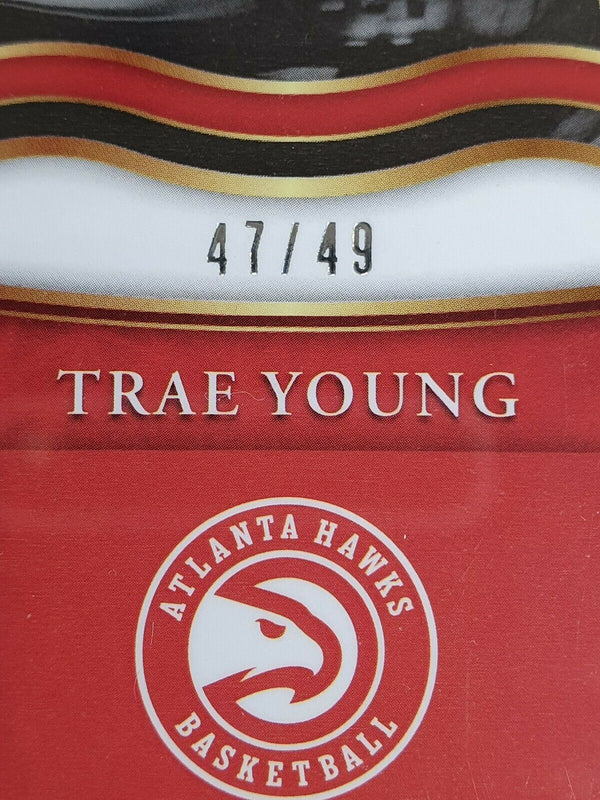 2020 Select Trae Young #Patch COPPER /49 Game Worn Jersey  - Ready to Grade