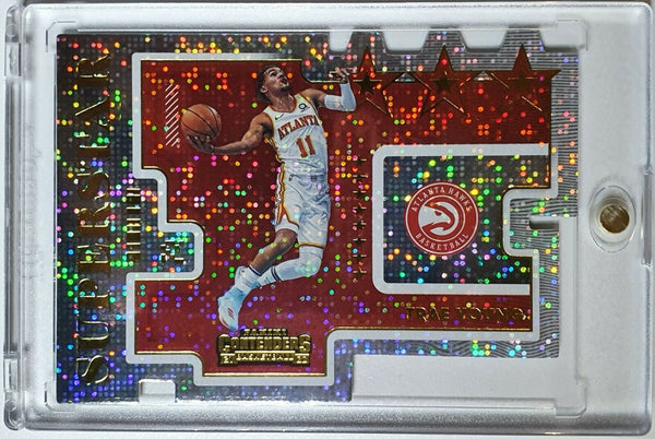 2021 Panini Contenders Trae Young #7 SUPERSTAR Die Cut - Ready for Grading