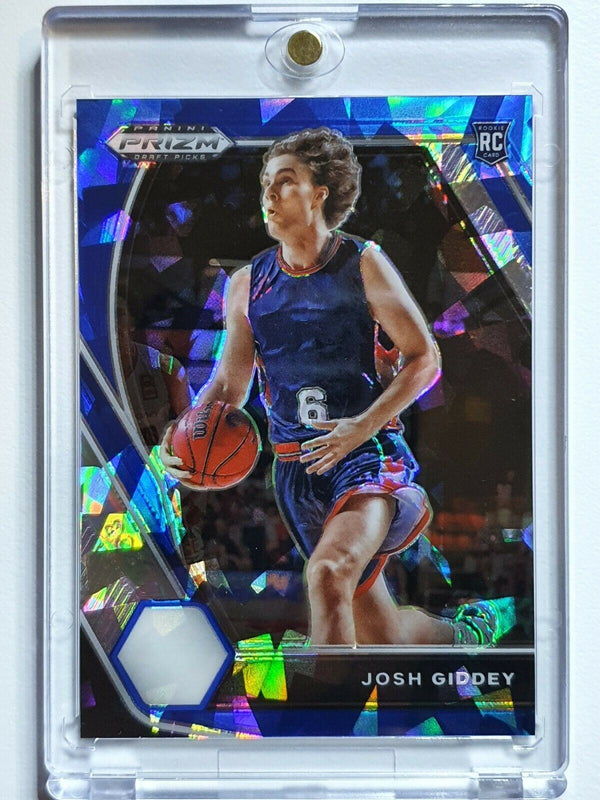 2021 Prizm Josh Giddey Rookie #17 BLUE ICE /99 Variation Draft Picks