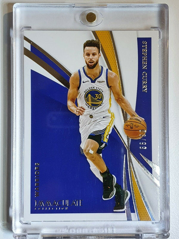 2020 Panini Immaculate Stephen Curry #50 SILVER Prizm /99 - Rare