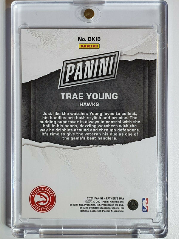 2021 Panini Trae Young #BK18 ESCHER SQUARES /10 Prizm - Ready to Grade