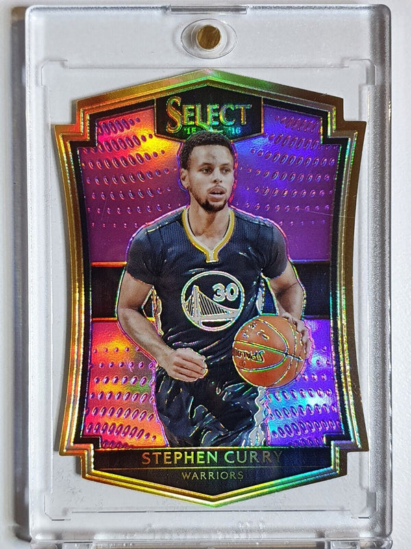 2015 Select Stephen Curry #179 PURPLE PRIZM /99 Premier Die-Cut - Ready to Grade