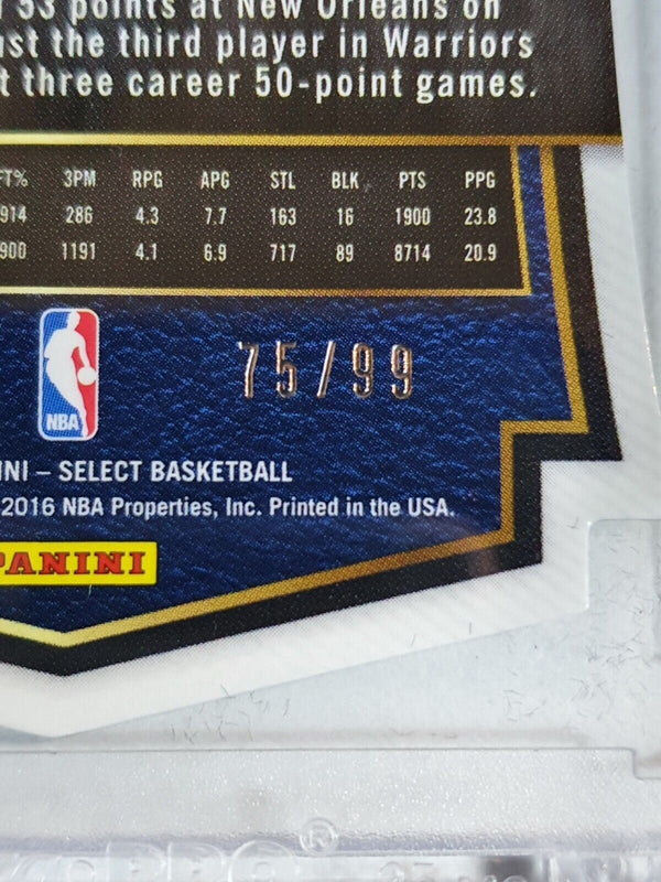 2015 Select Stephen Curry #179 PURPLE PRIZM /99 Premier Die-Cut - Ready to Grade