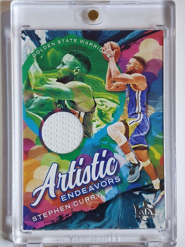 2021 Court Kings Stephen Curry #PATCH Game Worn Jersey