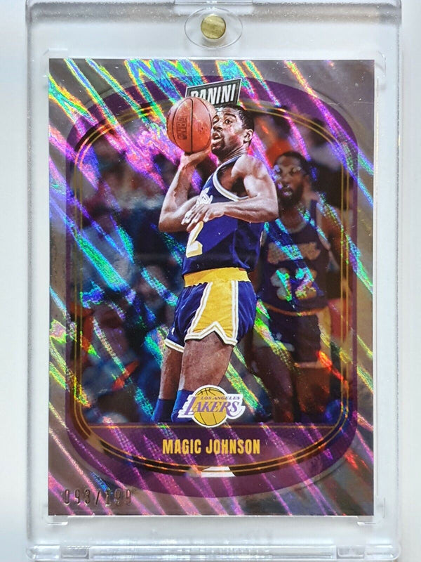 2021 Panini Magic Johnson #86 MOON LAVA /199 Player of the Day - Rare