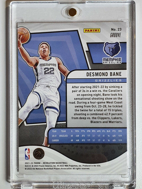 2021 Panini Revolution Desmond Bane #23 GROOVE Prizm - Ready to Grade