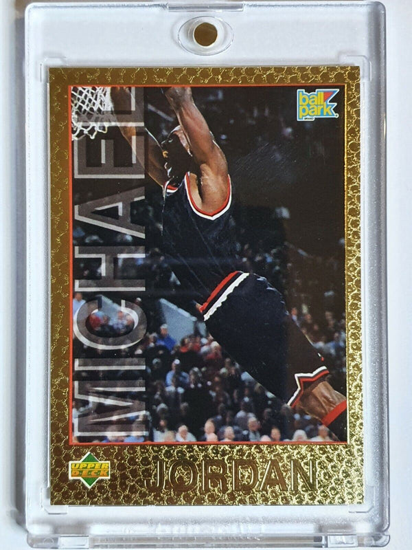 1996 Upper Deck Ball Park Michael Jordan #BP1 GOLD FOIL - Ready to Grade