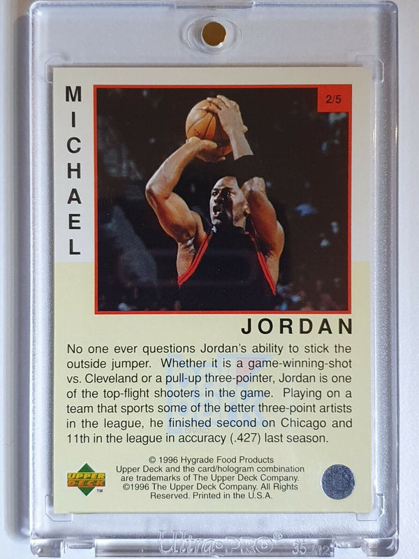 1996 Upper Deck Ball Park Michael Jordan #BP2 GOLD FOIL - Ready to Grade