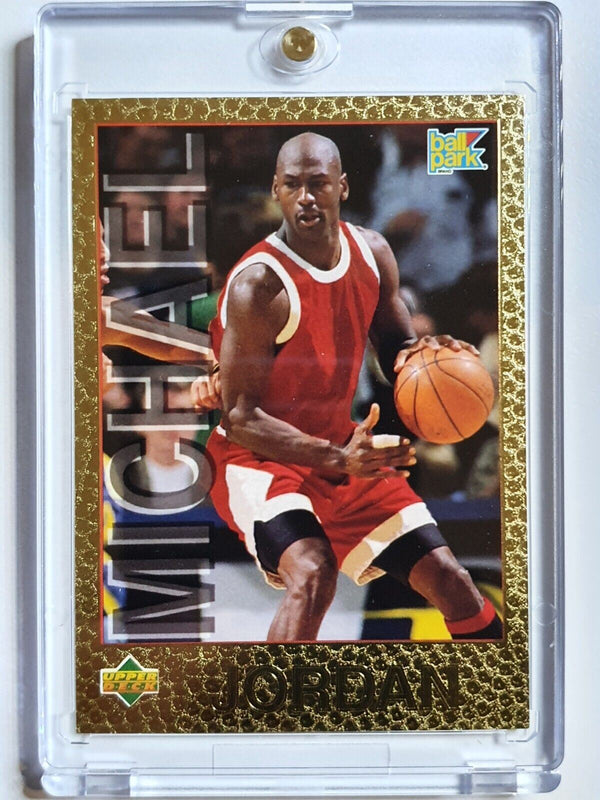 1996 Upper Deck Ball Park Michael Jordan #BP5 GOLD FOIL - Ready to Grade