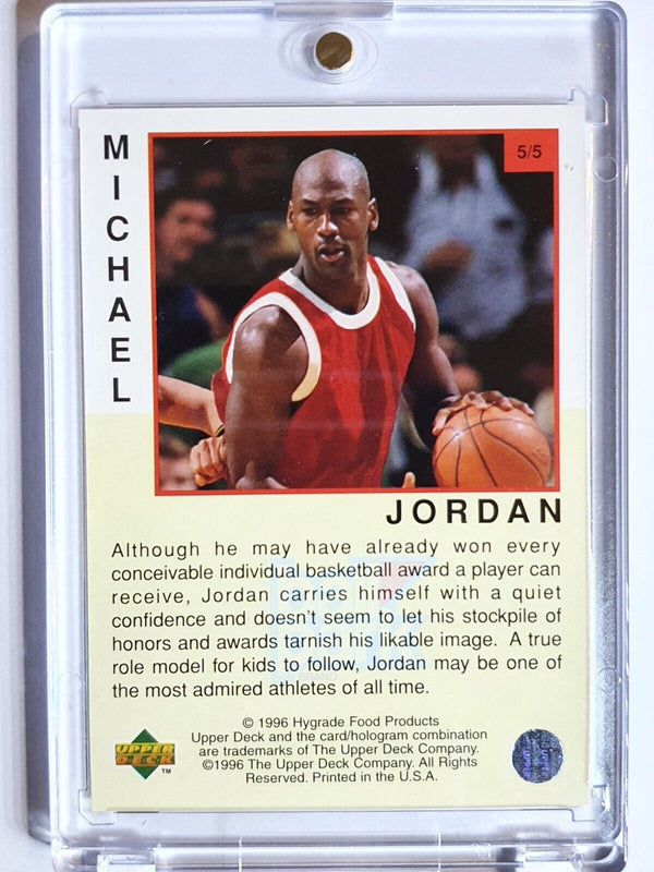 1996 Upper Deck Ball Park Michael Jordan #BP5 GOLD FOIL - Ready to Grade