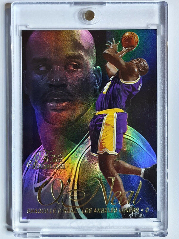 1997 Flair Showcase Shaquille O'Neal #10 ROW 2 - Ready to Grade