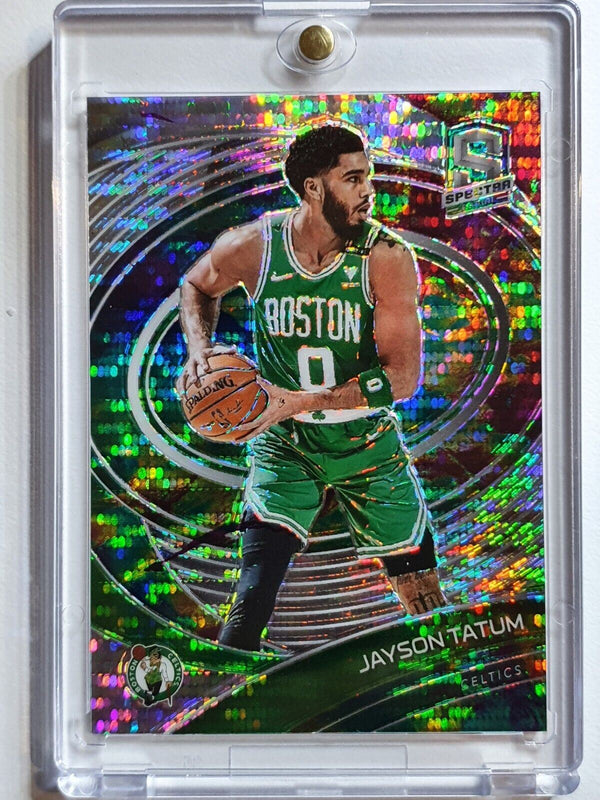 2020 Spectra Jayson Tatum #67 VARIATION CELESTIAL Prizm /99 - Ready to Grade