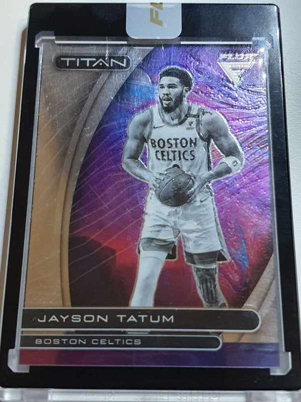 2020 Flux Jayson Tatum #6 TITAN SP Uncirculated Encased - Panini Sealed