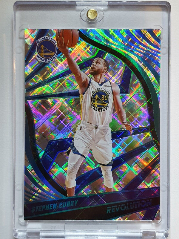 2021 Panini Revolution Stephen Curry #86 COSMIC Prizm /99 - Ready to Grade