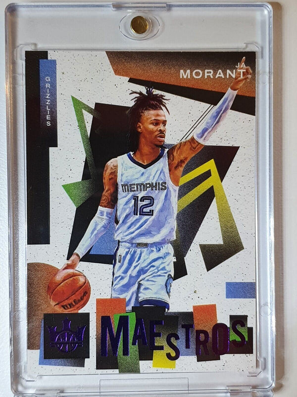 2021 Court Kings Ja Morant #11 VIOLET /49 Maestros SP - Ready for Grading