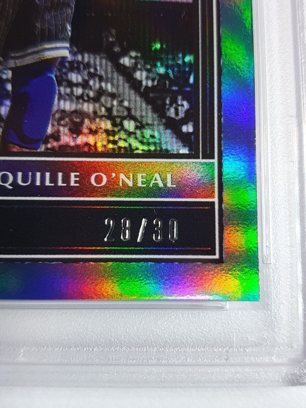 2020 One and One Shaquille O'Neal #157 BLUE /30 Holo - PSA 9 (POP 1)