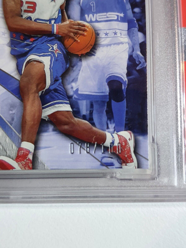 2006 SP Lebron James #PATCH /100 All Star Game Worn Jersey - PSA 9 (POP 2)