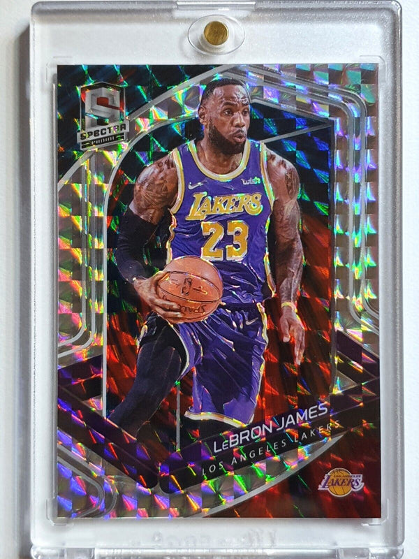 2019 Panini Spectra LeBron James #43 INTERSTELLAR /49 Prizm - Ready to Grade